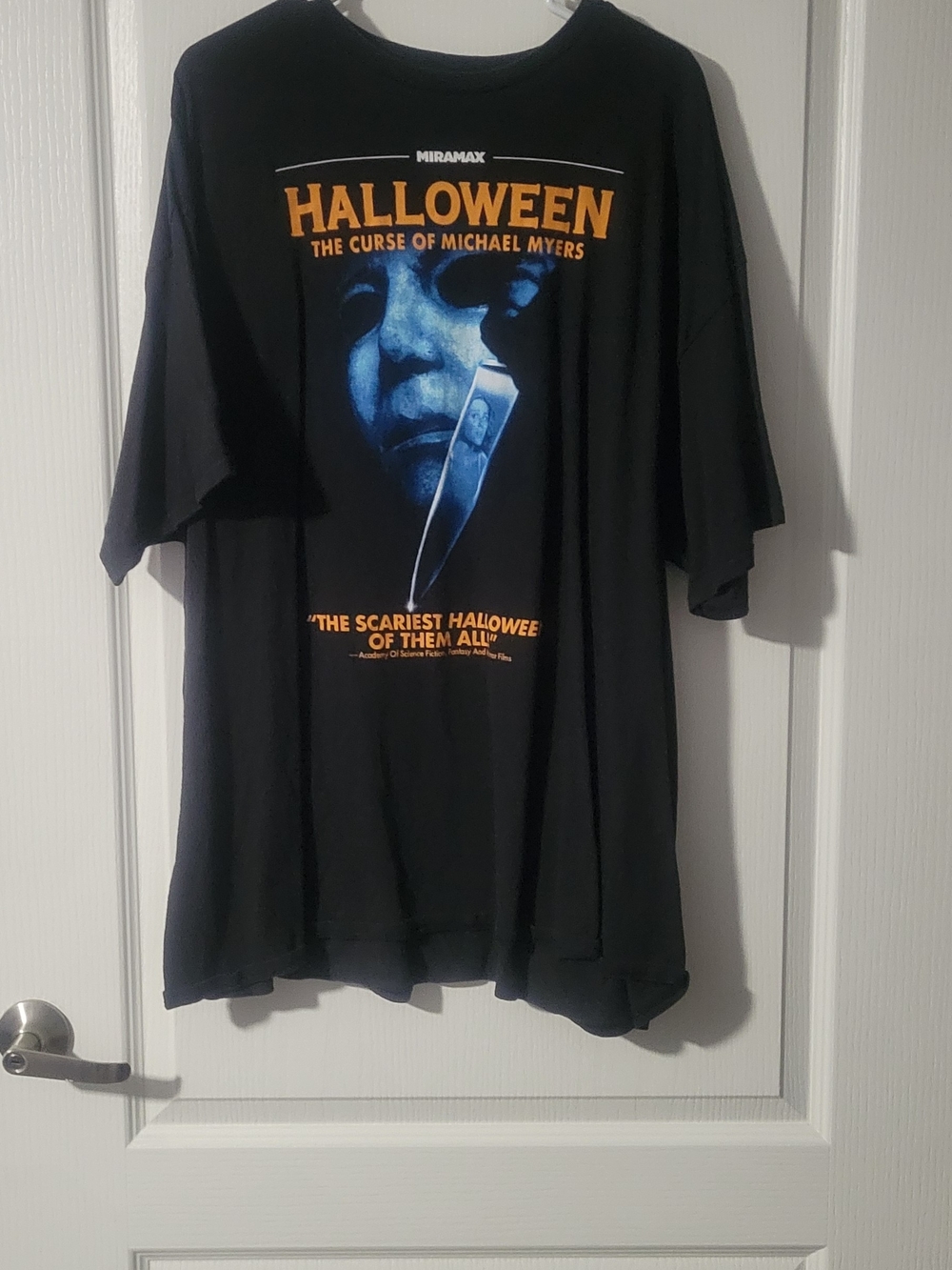 Halloween The Curse of Michael Myers Graphic Black Tee